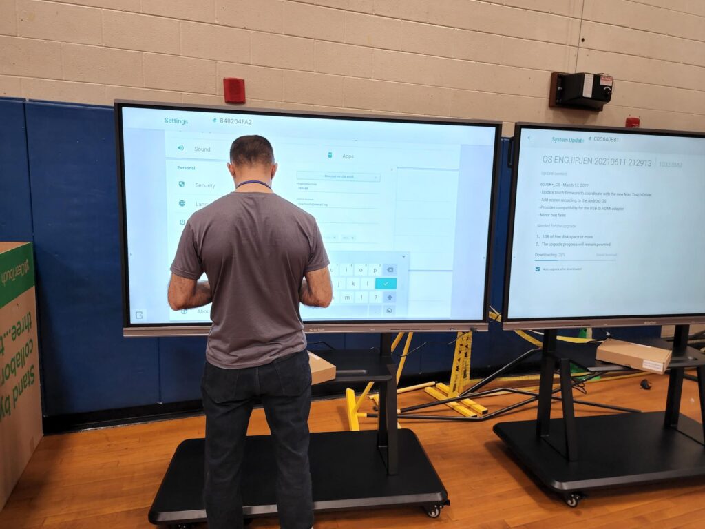 Manchester NH School District Pro AV System Integrators